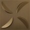 Ekena Millwork 19 5/8in. W x 19 5/8in. H Pinwheel EnduraWall Decorative 3D Wall Panel Covers 2.67 Sq. Ft. WP20X20PICCB - alternate 1
